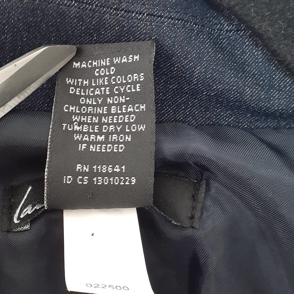 Ladies Lane Bryant Midnight Blue Blazer and Red Blouse Size 22 - Picture 7 of 15